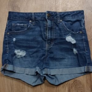 High rise shorts